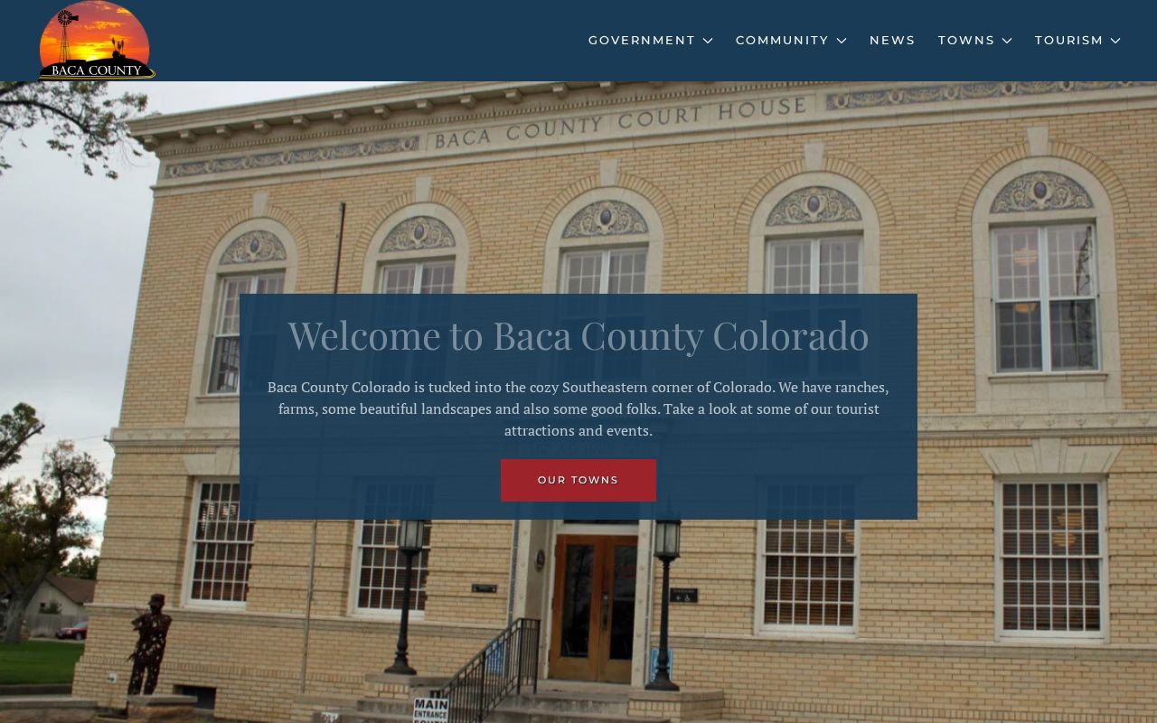 Baca County Court records official county government website